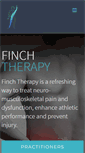 Mobile Screenshot of finchtherapy.com.au